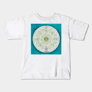 Krebs Horoskop Mandala Produkte Kids T-Shirt